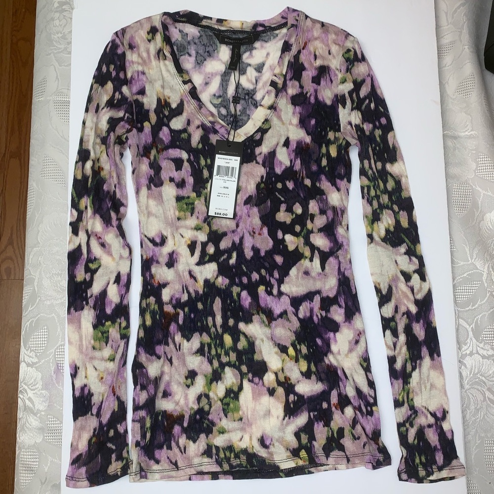 BCBG Maxazria “JAN” Long sleeve top